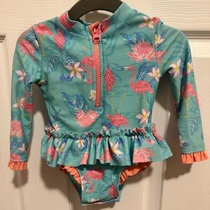 Tommy Bahama one piece rashguard, Size 12 months